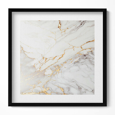 Obraz v rámu efektivní Dekorativní mramor