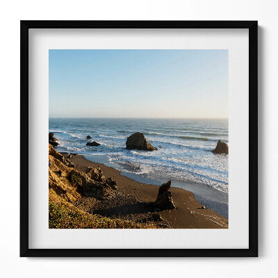 Obraz v rámu efektivní Krajina přímořské pobřeží