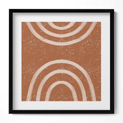 Obraz v rámu efektivní Minimalistické umění v boho stylu