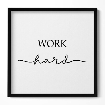 Obraz v rámu efektivní Motivační nápis 