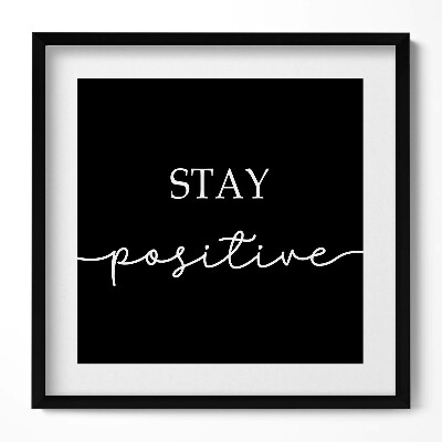 Obraz v rámu efektivní Motivační nápis 