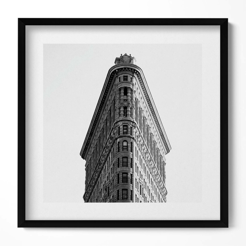 Obraz v rámu efektivní Symetrická budova