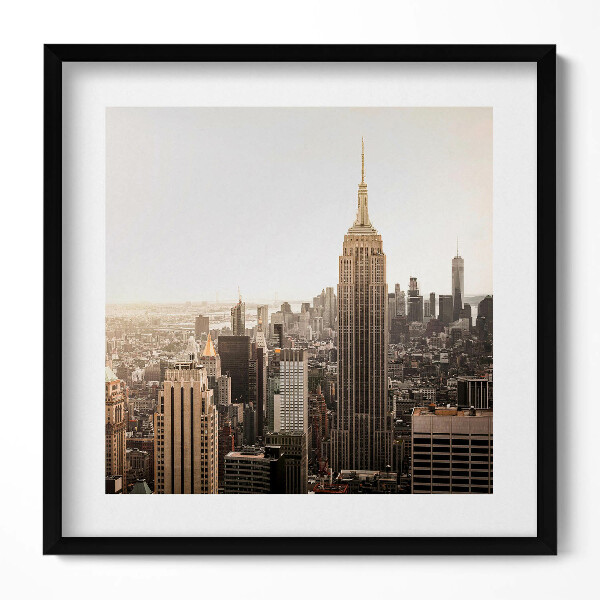 Obraz v rámu efektivní Architektura New Yorku