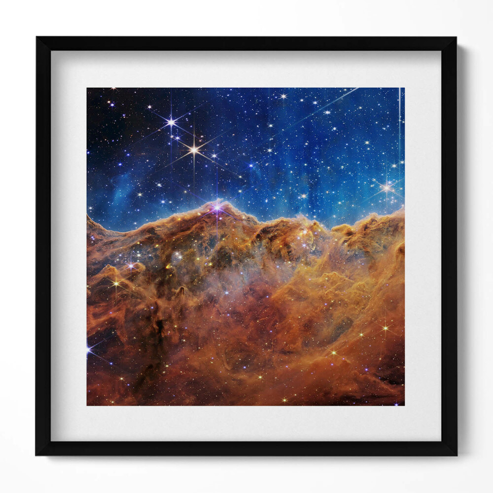 Obraz v rámu efektivní Fotografie vesmíru a hvězd od NASA