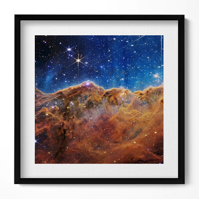 Obraz v rámu efektivní Fotografie vesmíru a hvězd od NASA