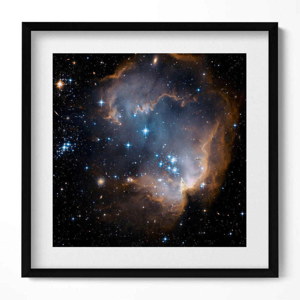 Obraz v rámu efektivní Foto vesmír a hvězdy NASA