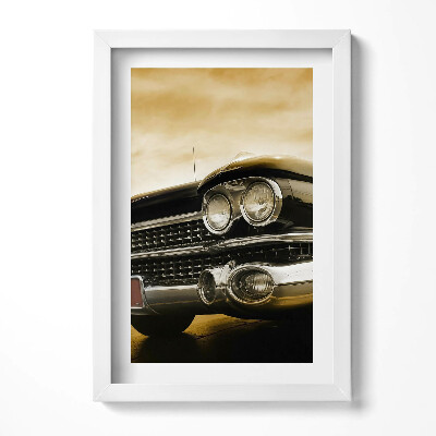 Obraz s rámem elegantní Vůz Cadillac z roku 1959