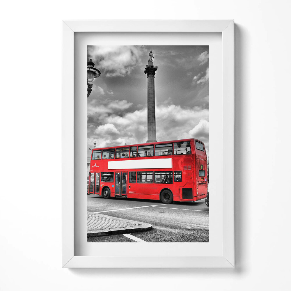 Obraz s rámem elegantní Každodenní život v Londýně