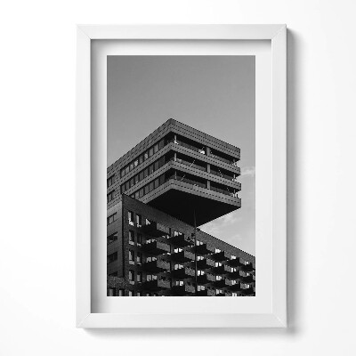 Obraz s rámem elegantní Architektura v Amsterdamu