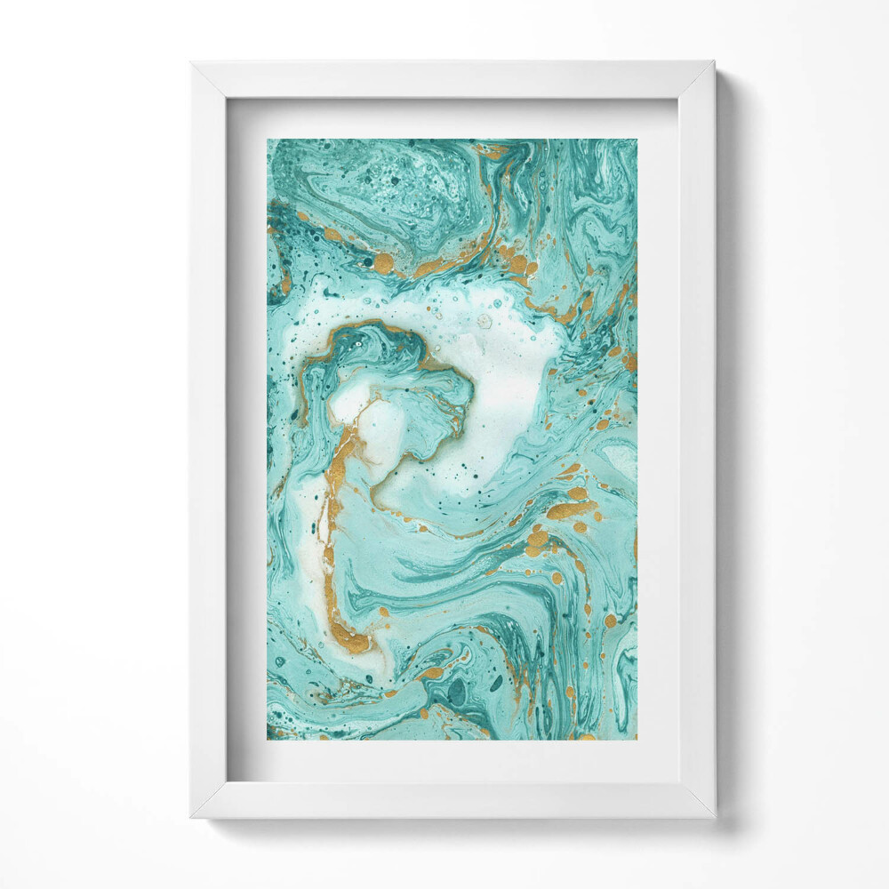 Obraz s rámem elegantní Dekorativní mramorová textura