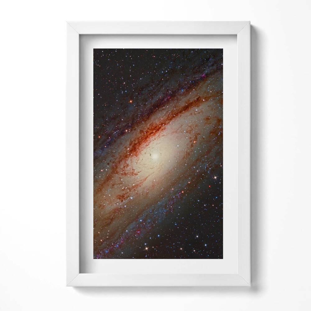 Obraz s rámem elegantní Vesmírná galaxie a hvězdy