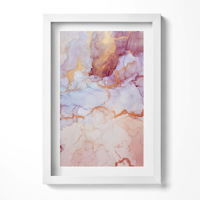 Obraz s rámem elegantní Textura mramoru