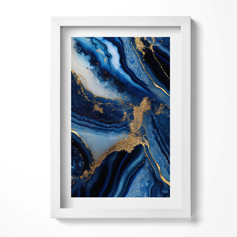 Obraz s rámem elegantní Textura dekorativního kamene