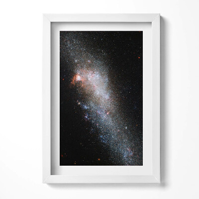 Obraz s rámem elegantní Prostor hvězd galaxie