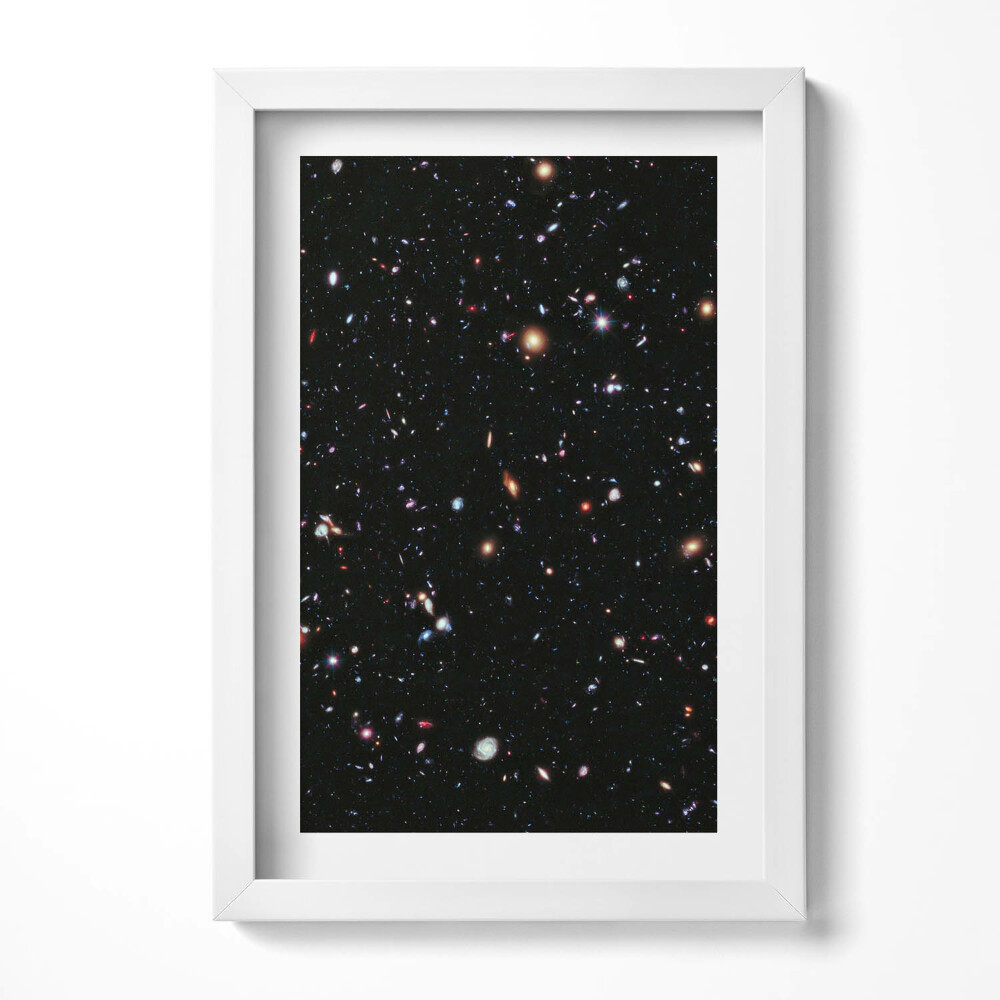 Obraz s rámem elegantní Foto NASA - hvězdný prostor