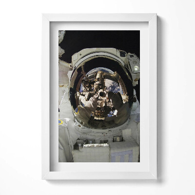 Obraz s rámem elegantní Astronaut ve vesmíru NASA