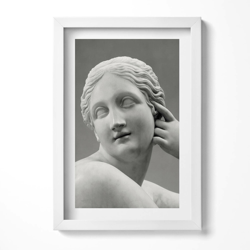 Obraz s rámem elegantní Socha starověké ženy