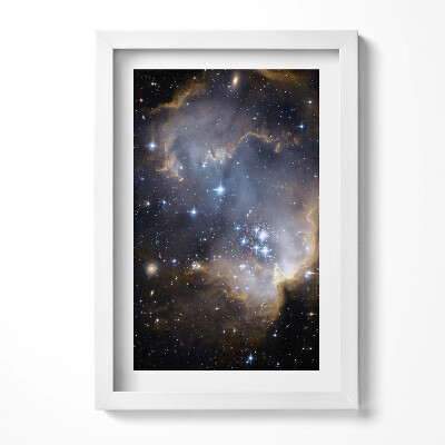 Obraz s rámem elegantní Foto vesmír a hvězdy NASA