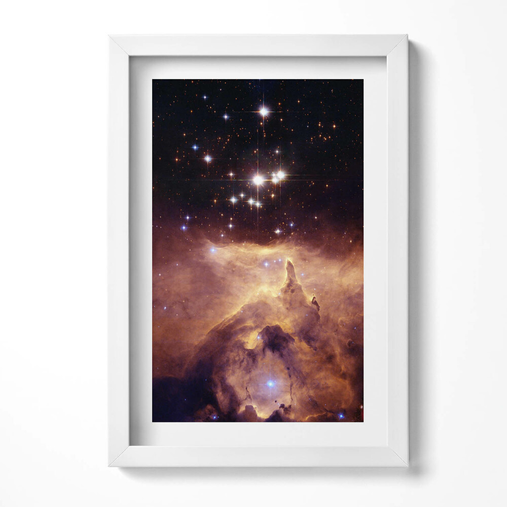 Obraz s rámem elegantní Nebe a hvězdy kosmos