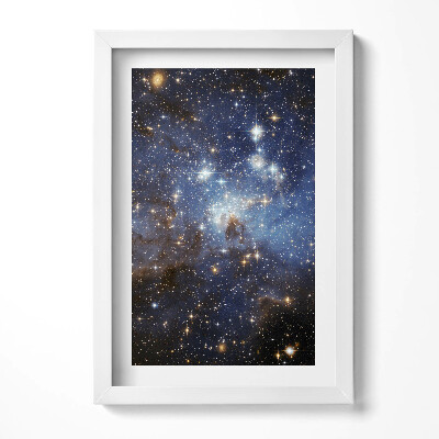 Obraz s rámem elegantní Nebe a hvězdy kosmos
