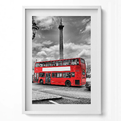 Obraz v rámu dekorativní Každodenní život v Londýně