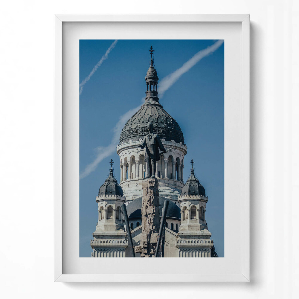 Obraz v rámu dekorativní Památník Avrama Iancu