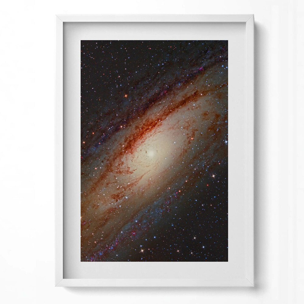 Obraz v rámu dekorativní Vesmírná galaxie a hvězdy