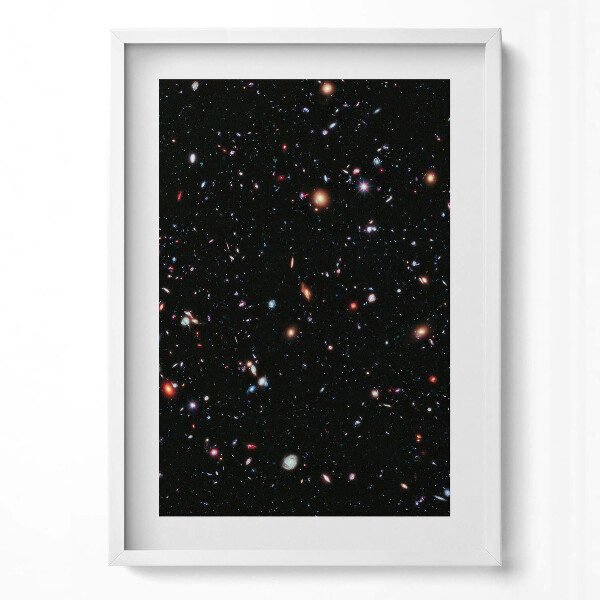 Obraz v rámu dekorativní Foto NASA - hvězdný prostor