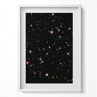 Obraz v rámu dekorativní Foto NASA - hvězdný prostor