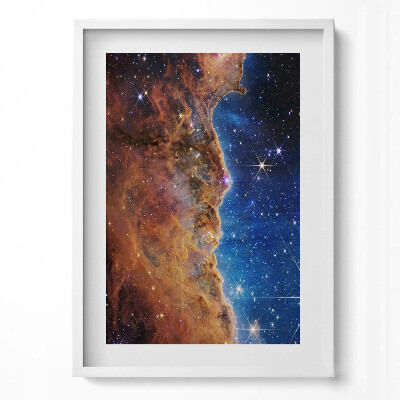 Obraz v rámu dekorativní Fotografie vesmíru a hvězd od NASA