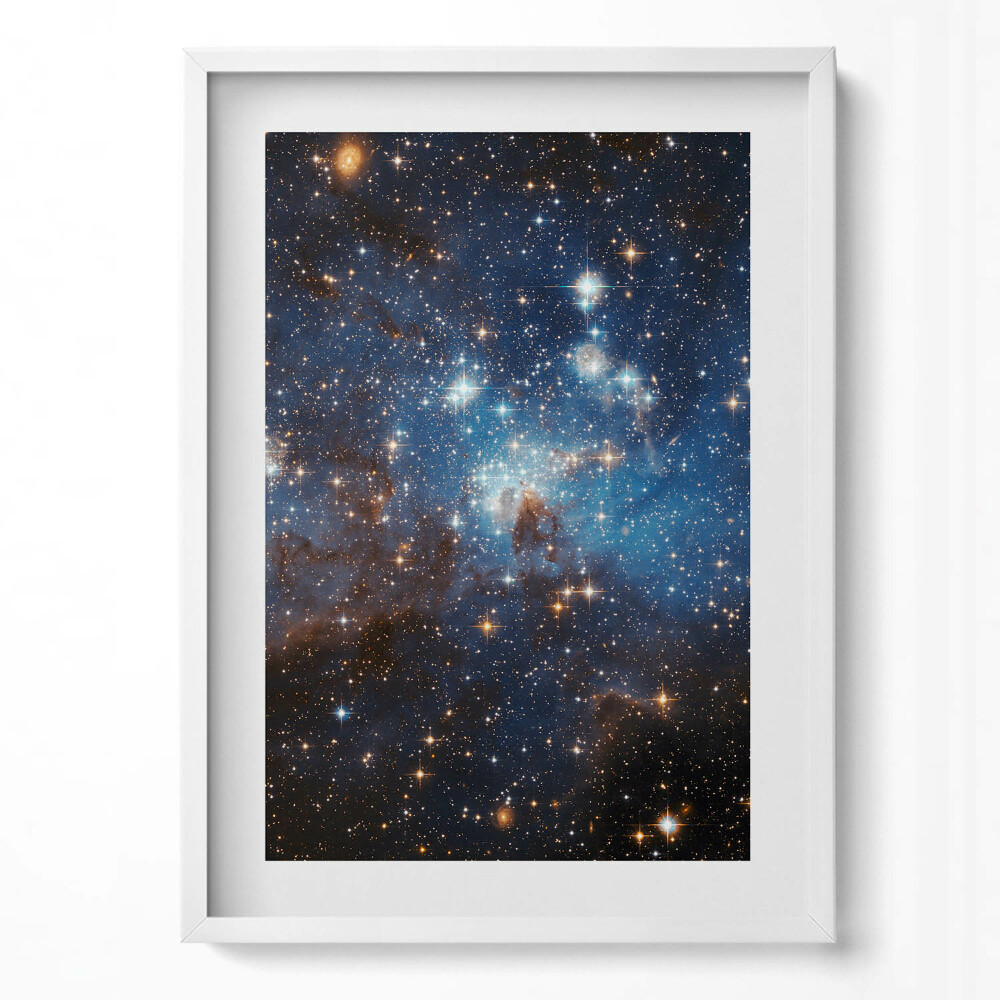 Obraz v rámu dekorativní Nebe a hvězdy kosmos