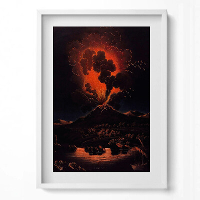 Obraz v rámu dekorativní Japonský styl ilustrace