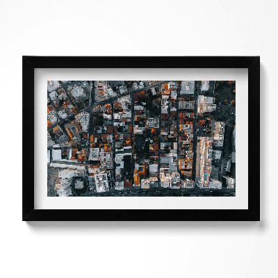 Obraz s rámem dekorativní Pohled z vrcholu Limassol Kypr