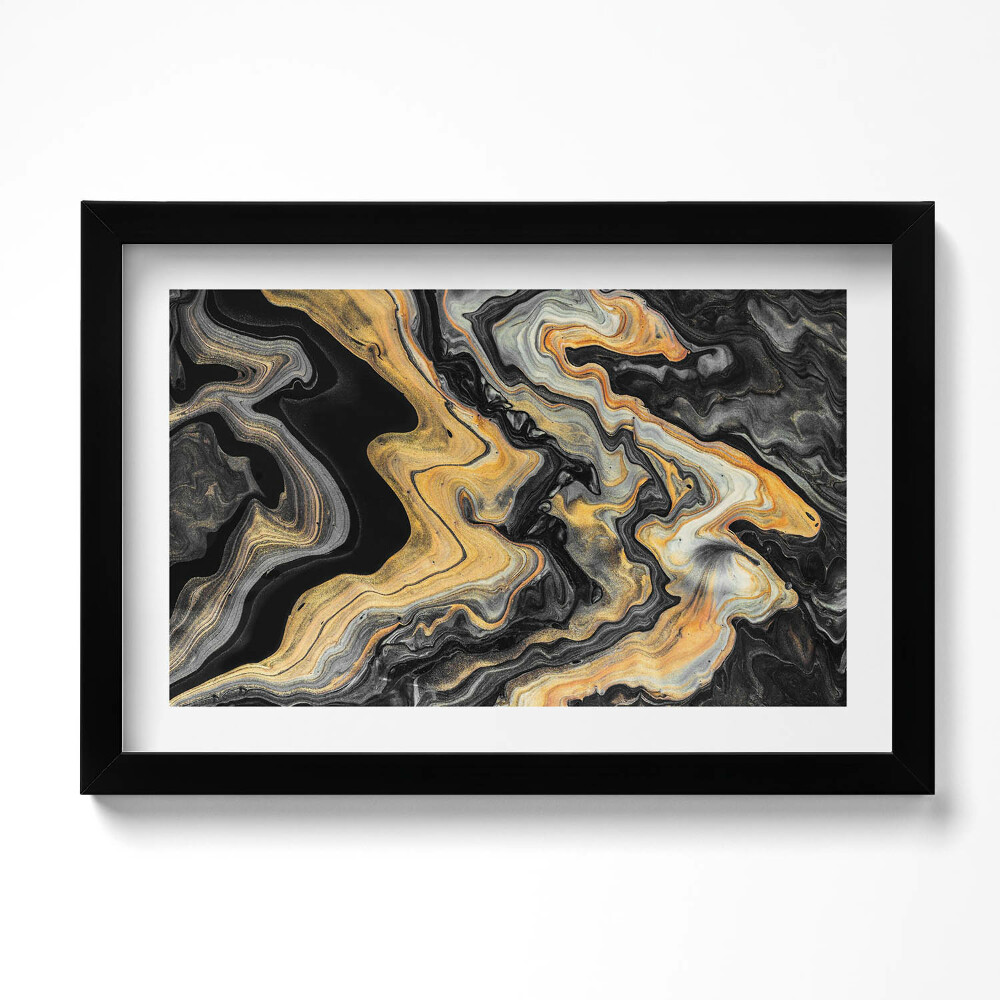 Obraz s rámem dekorativní Abstraktní struktura