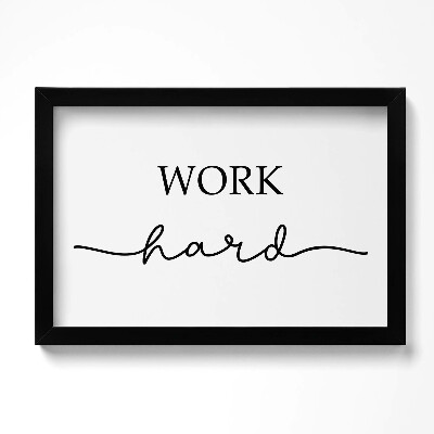 Obraz s rámem dekorativní Motivační nápis 