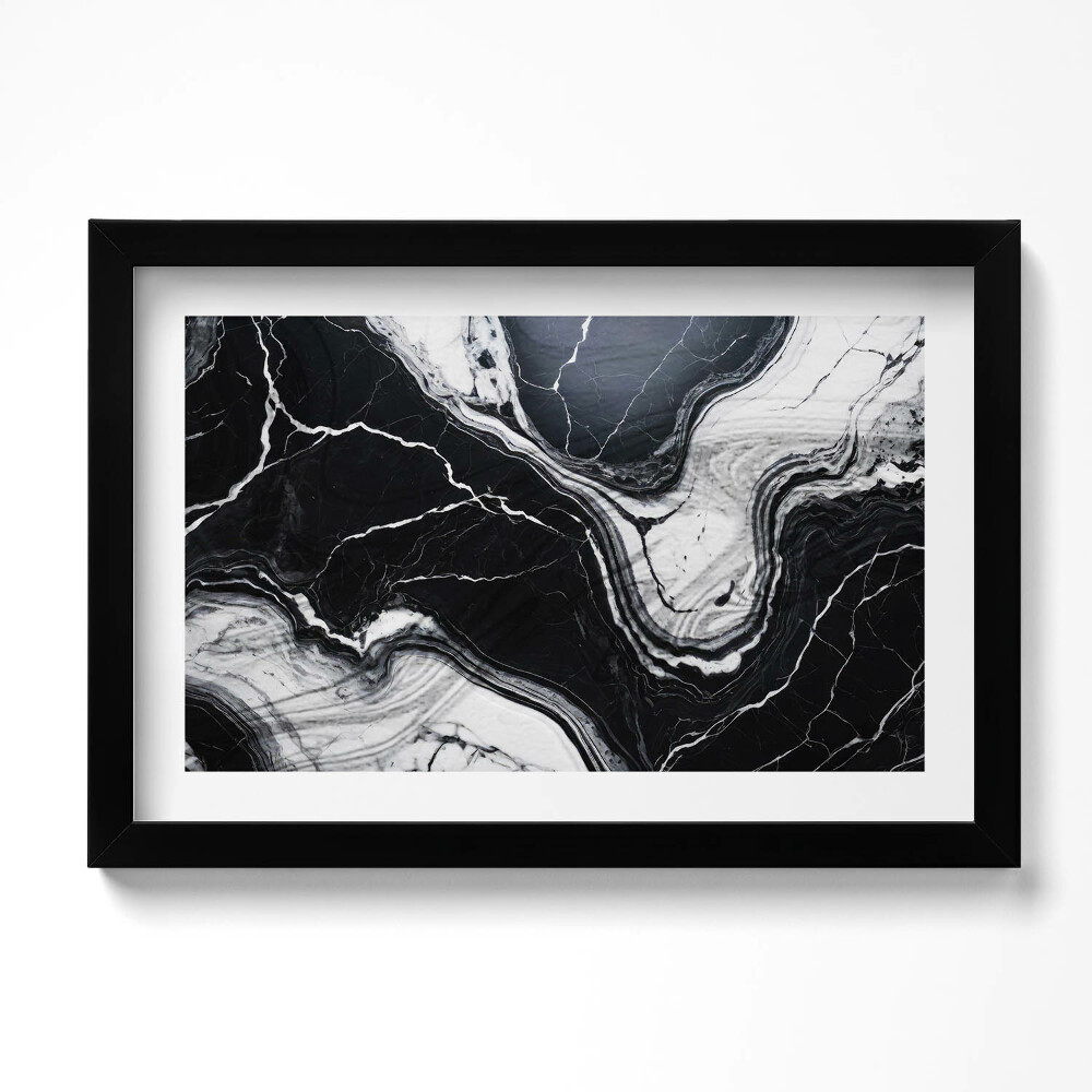 Obraz s rámem dekorativní Textura kamene