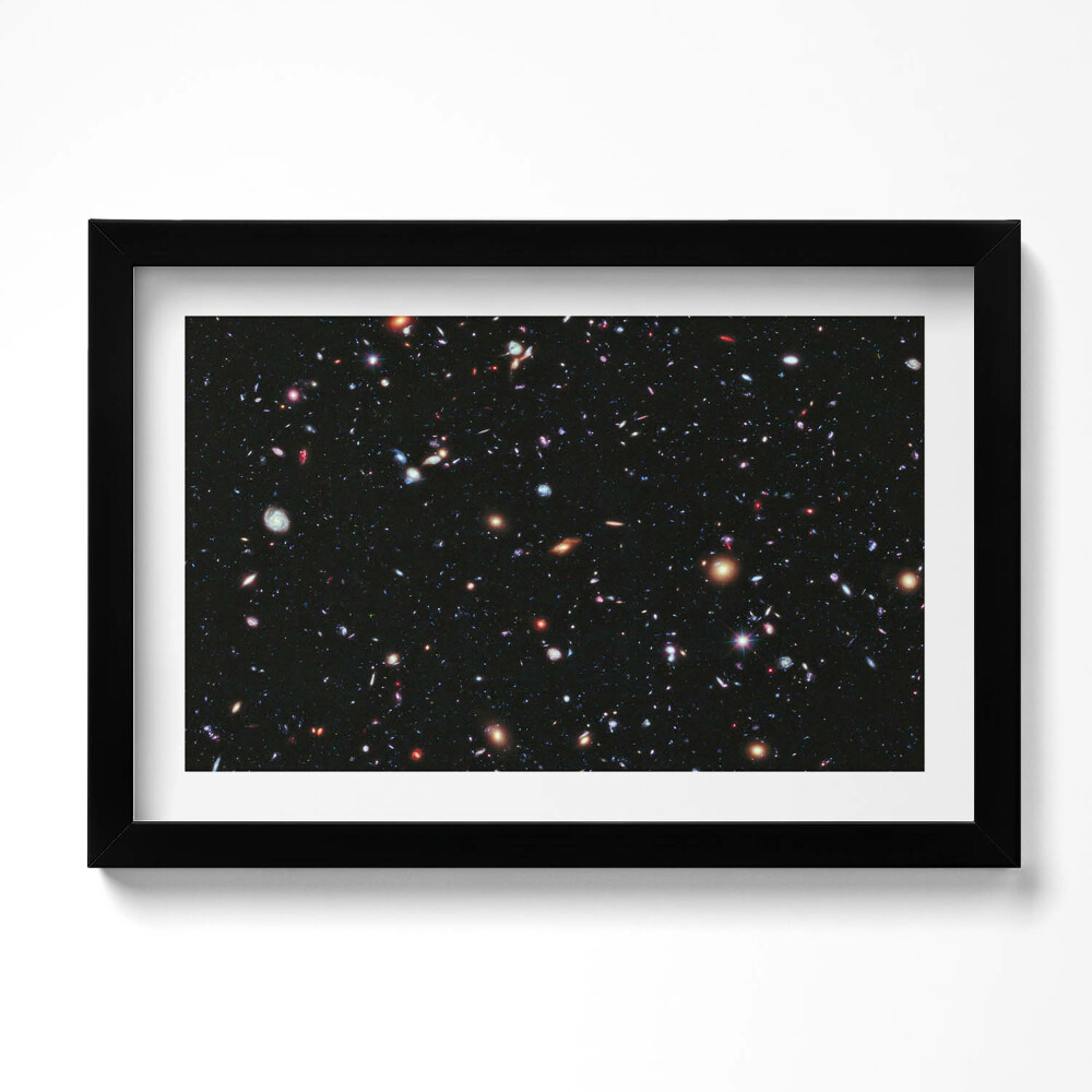 Obraz s rámem dekorativní Foto NASA - hvězdný prostor