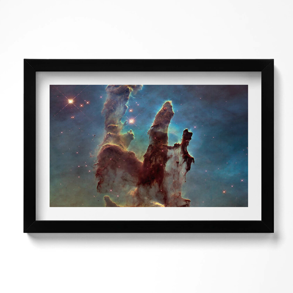 Obraz s rámem dekorativní Vesmírná fotka NASA