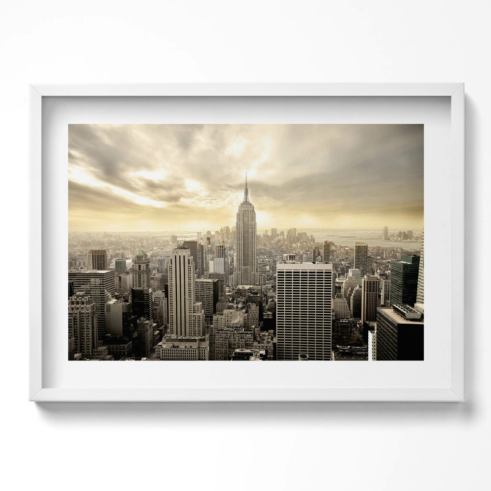 Obraz v rámu moderní Panorama Empire State Building