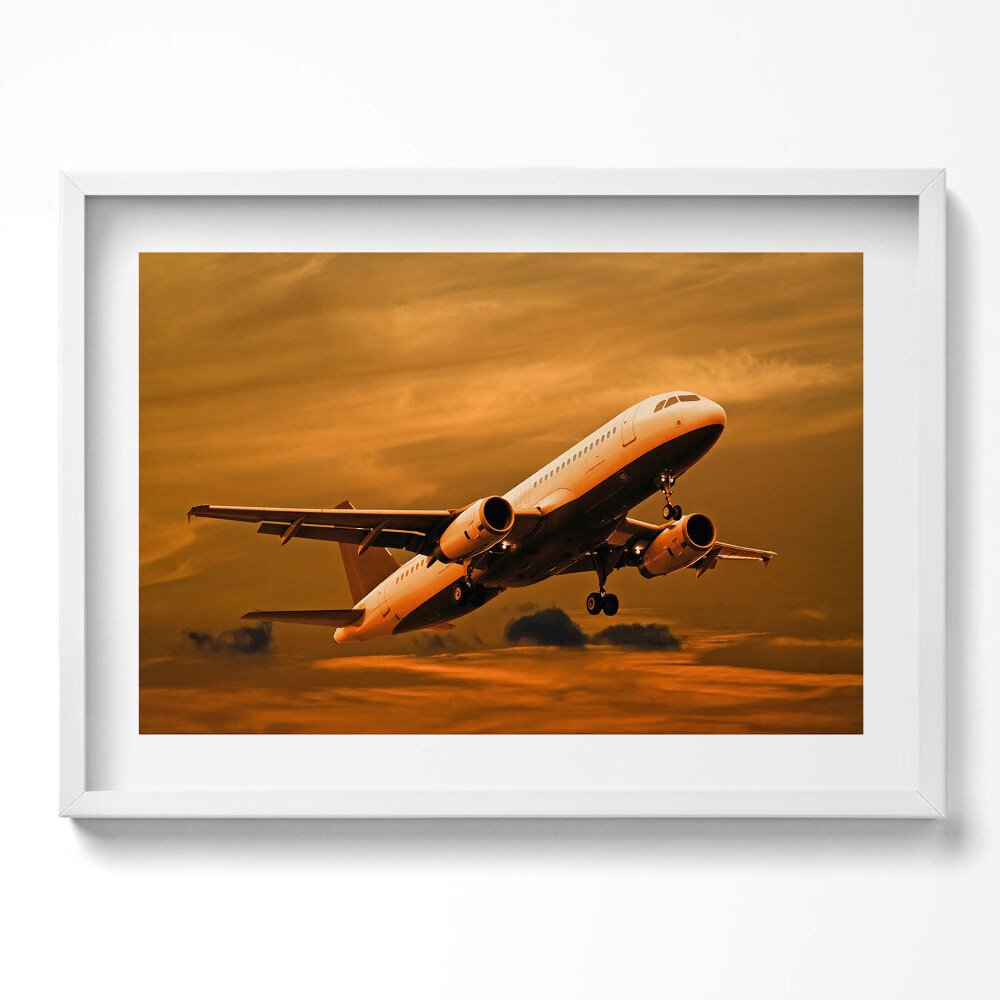 Obraz v rámu moderní Cesta do neznáma