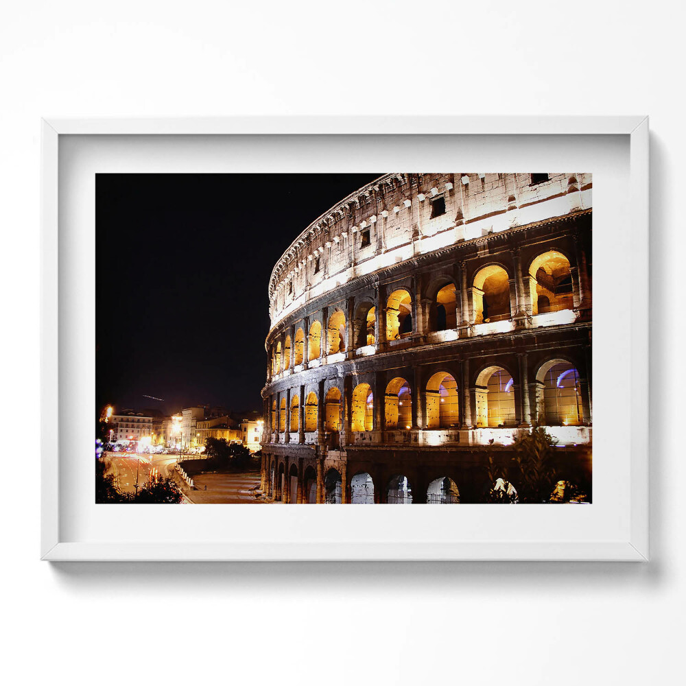 Obraz v rámu moderní Koloseum Řím