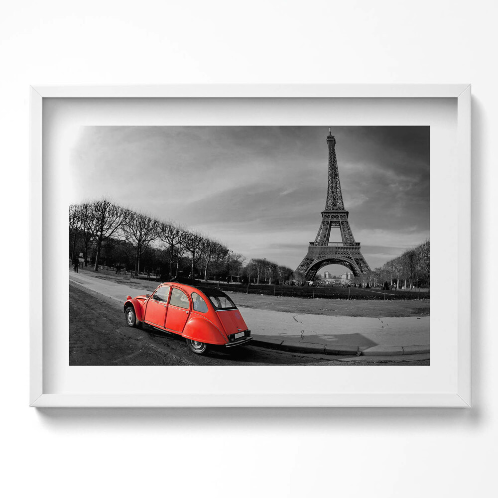 Obraz v rámu moderní Barevný kontrast