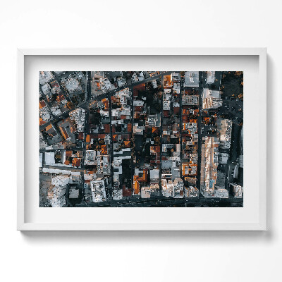 Obraz v rámu moderní Pohled z vrcholu Limassol Kypr