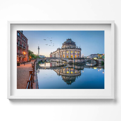 Obraz v rámu moderní Bode Museum v Berlíně