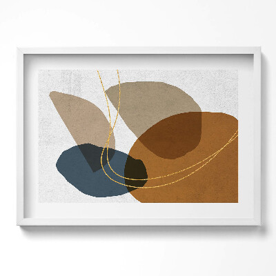 Obraz v rámu moderní Abstraktní boho kompozice