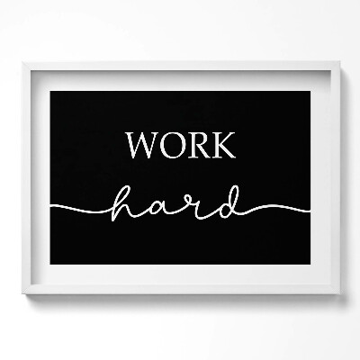 Obraz v rámu moderní Motivační nápis 