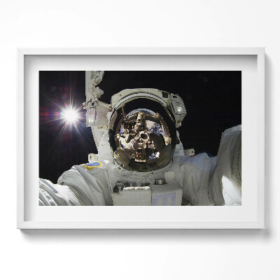 Obraz v rámu moderní Astronaut ve vesmíru NASA
