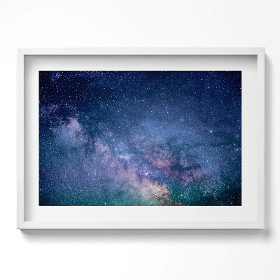 Obraz v rámu moderní Hvězdný prostor