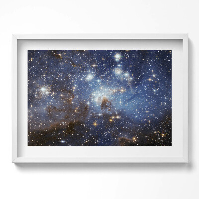 Obraz v rámu moderní Nebe a hvězdy kosmos