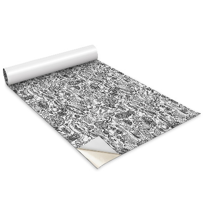 Tapeta na skříň Kulinářské motivy